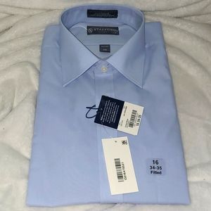 Stafford fitted dress shirt